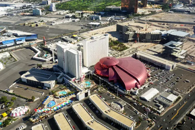 This is The Adventuredome at Circus Circus Las Vegas