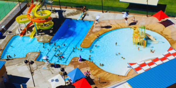 The Garside Pool in Las Vegas