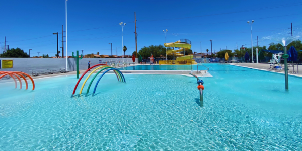 The Martinez Hall Family Pool in Las Vegas