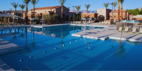 The Vistas Swimming Pool in Summerlin