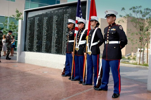 Henderson Veterans Memorial Wall