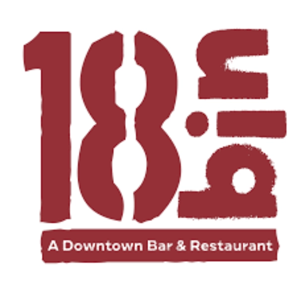 This is the LOGO for 18Bin Bar and Restaurant in the Downtown Las Vegas Arts District