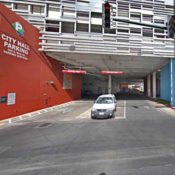 This is a picture of the Las Vegas City Hall Parking Garage located at 500 S Main St