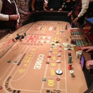 This is a Craps Table at the Venetian Las Vegas Casino