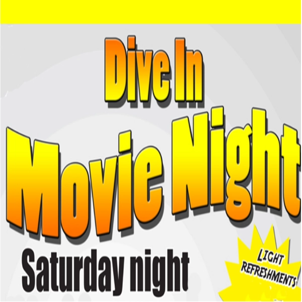 The poster for Dive In Movie Night at the Las Vegas Pavilion Center Pool