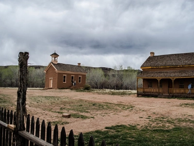 This is the Ghost town of Grafton Utah