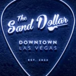 The Sand Dollar Lounge Downtown Las Vegas guitar pick logo