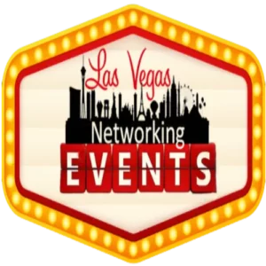 This is a las vegas networking events logo