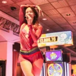 A Bevertainer performs at the new Rio All-Suites Hotel & Casino in Las Vegas