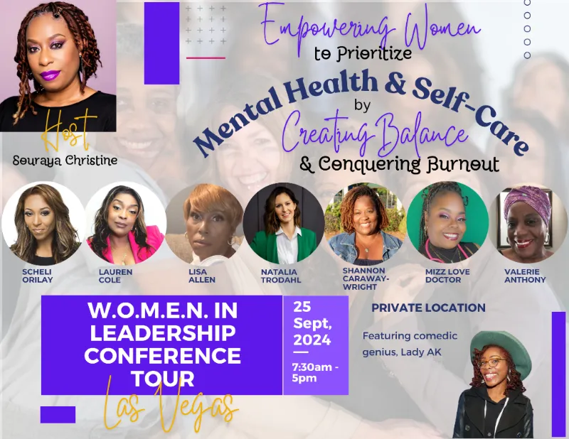 Empowering Women in Leadership Conference Las Vegas flyer