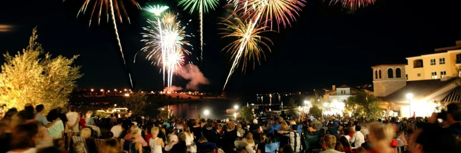 Lake Las Vegas Fireworks on 4th of July | Vegas4Locals.com