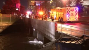 Las Vegas tunnel flooding emergency rescue