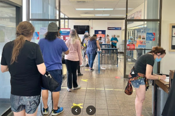 The US Post Office at 1801 S Decatur Blvd, Las Vegas, NV 89102