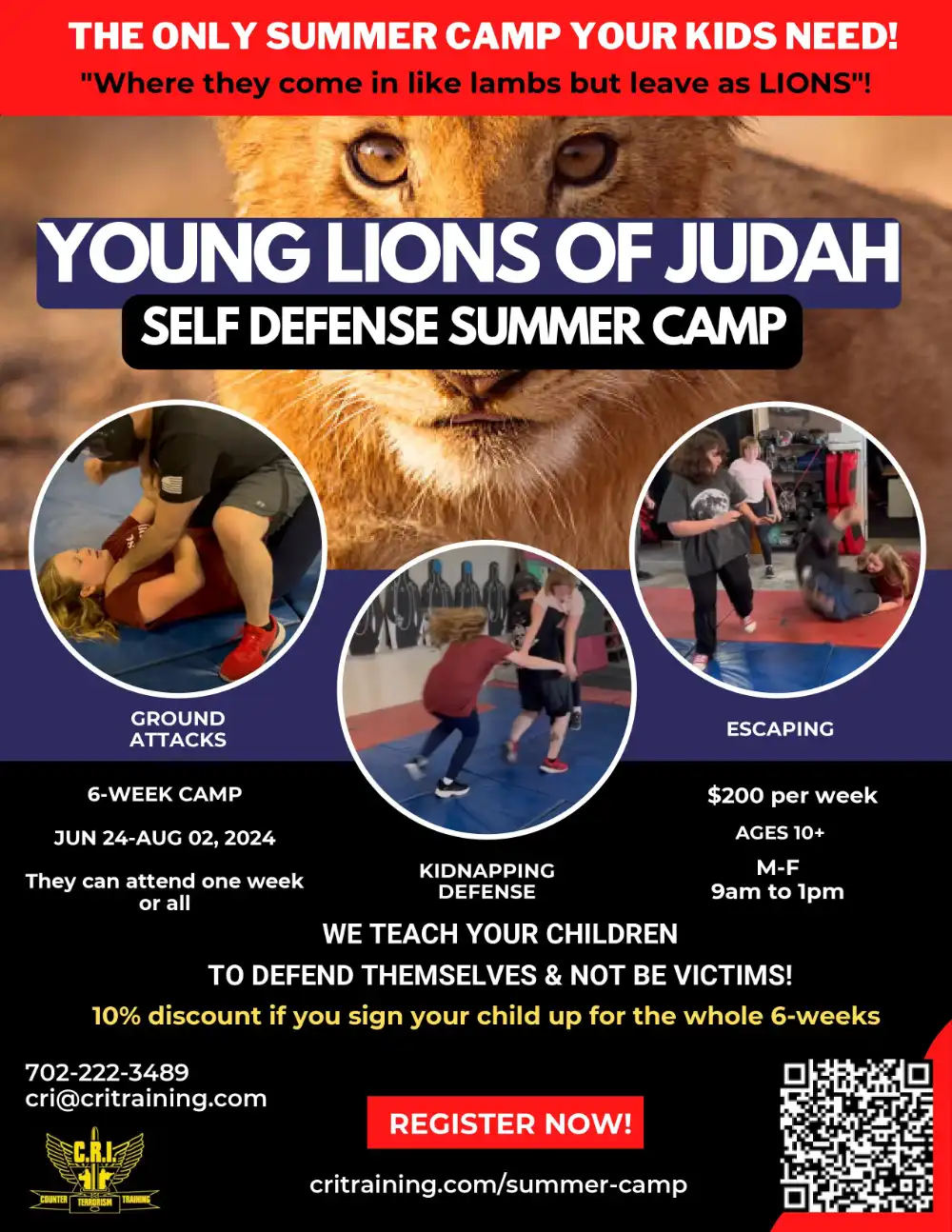 Young Lions of Judah Summer Camp in Las Vegas