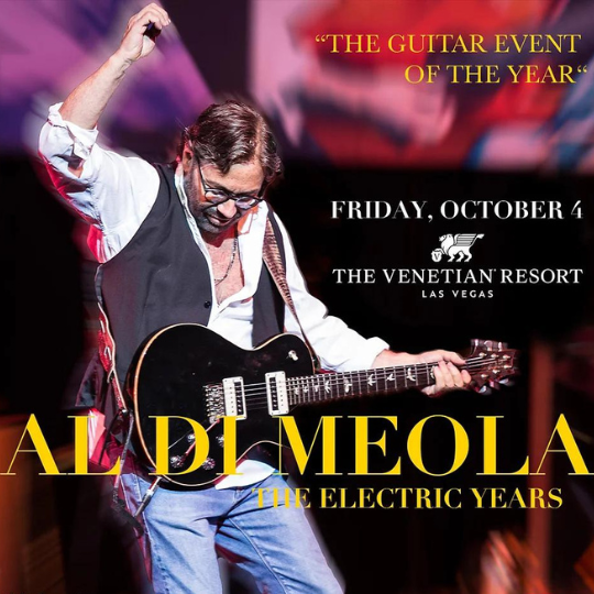 Al Di Meola The Electric Years Concert in Las Vegas Tickets