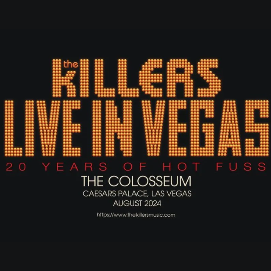 The Killers Concert in Las Vegas 20 years of Hot Fuss Tickets