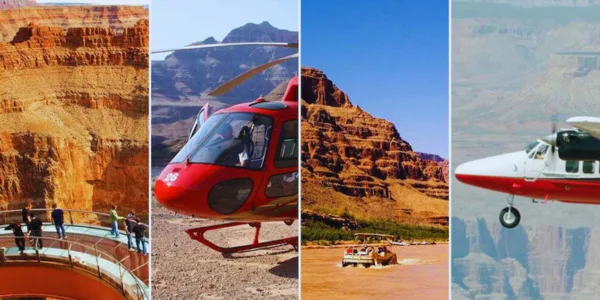 Grand Canyon Airplane, Helicopter & Boat Adventure Las Vegas Tours