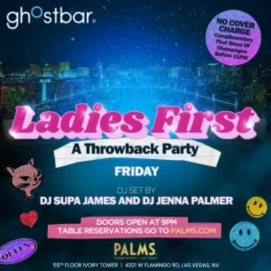 Ladies First Ghost Bar Las Vegas Palms Hotel