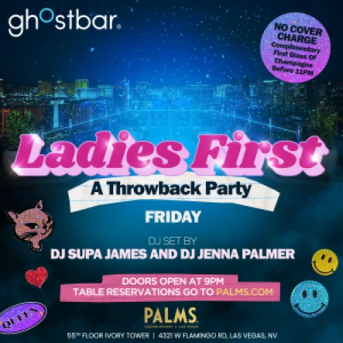 Ladies First at Ghostbar @ Palms Las Vegas