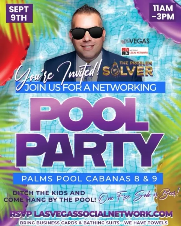 Networking Pool Party at Palms Las Vegas