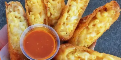 Grilled cheese sandwiches from Stripchezze Las Vegas Food Truck