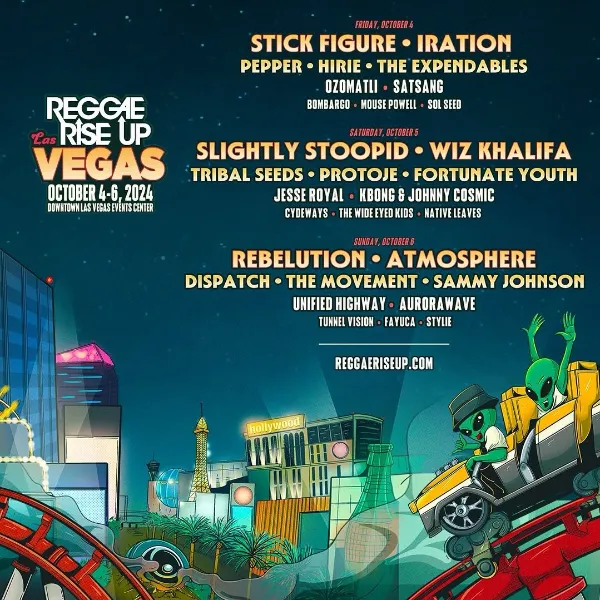 Reggae Rise Up Music Festival in Las Vegas