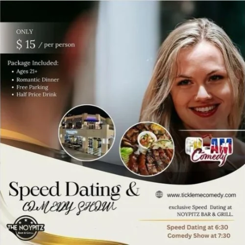 Speed Dating + Comedy Night at Town Square