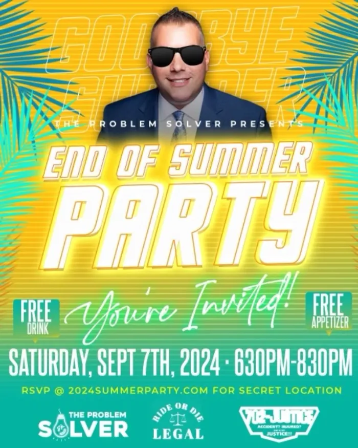 End of Summer Pool Party