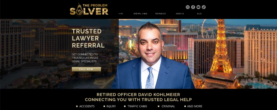 The Problem Solver David Kohlmeier Las Vegas Lawyer Referral