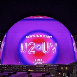 U2-UV Achtung Baby Sphere Las Vegas