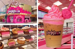 Colorful Donuts and Shakes from Pinkbox Donuts in Las Vegas