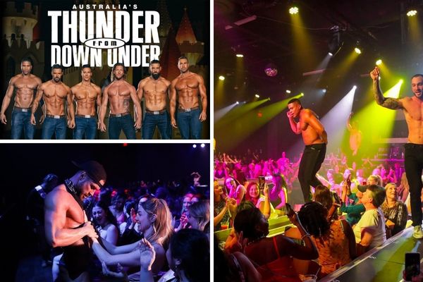 Thunder from down under Las Vegas Show