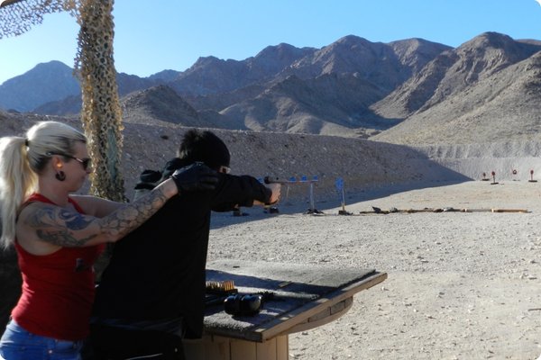 Outdoor Machine Gun Shooting Package MGV Las Vegas