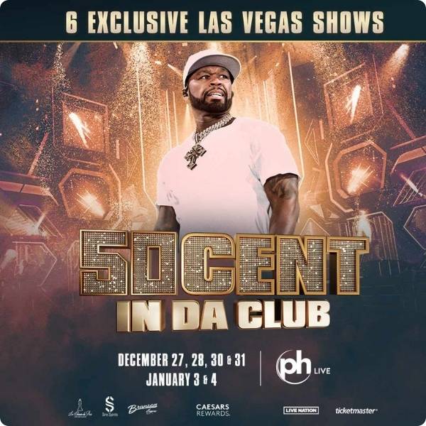 50 cent concert in Las Vegas Tickets