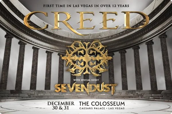 CREED NYE Concert in Las Vegas 2024]