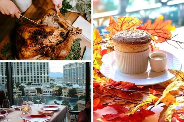 Eiffel Tower Restaurant Las Vegas Thanksgivinf prix fixe