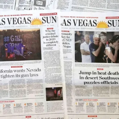 Las Vegas Newspapers Magazines and Periodicals