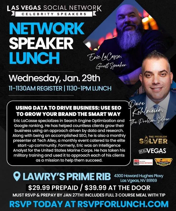 Las Vegas Social Network January 25