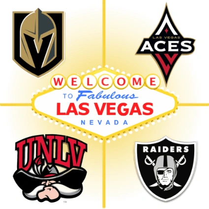 Las Vegas Sports Teams Vegas Golden Knights NHL Aces WNBA Raiders NFL UNLV teams