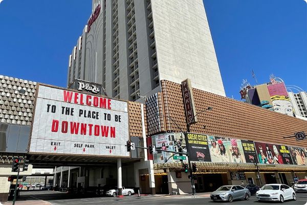 Plaza Hotel & Casino Self Parking Las Vegas