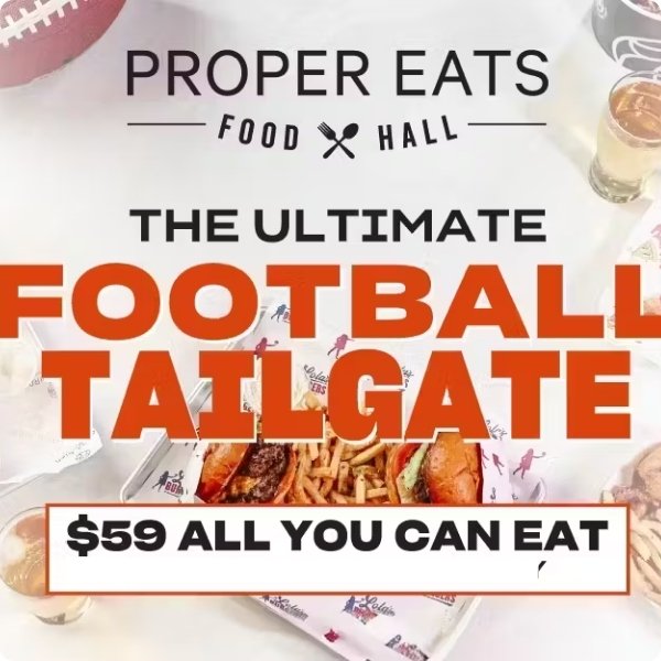 Proper Eats Las Vegas Tailgate Social