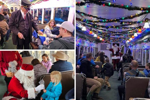 Santa's Reindeer Fly at Nevada Railway Tickets