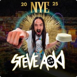 Steve Aoki 2025 Las Vegas Club Crawl Tickets NYE