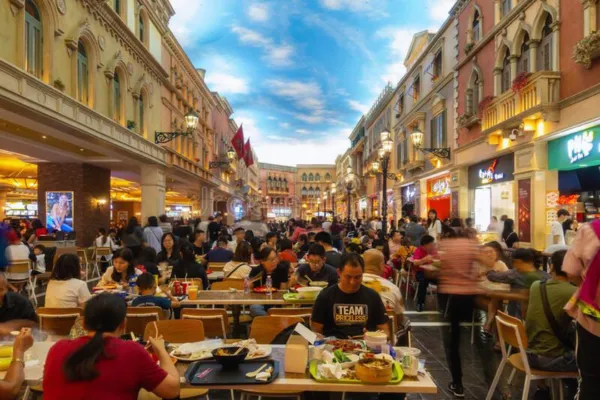 Venetian Food Court Las Vegas