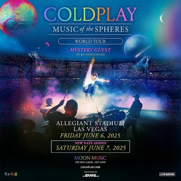 Coldplay Concert in Las Vegas