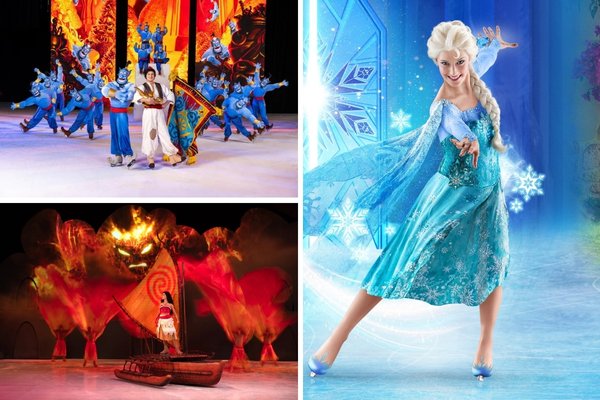 Disney On Ice Magic in The Stars Show in Las Vegas