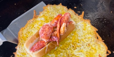 Lobster Roll Cheese Bread from Lobster 3 Ways