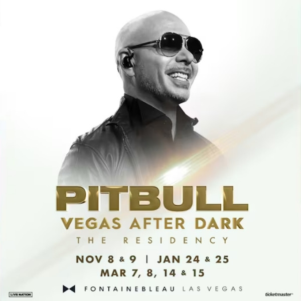 PITBULL VEGAS AFTER DARK RESIDENCY LAS VEGAS CONCERT