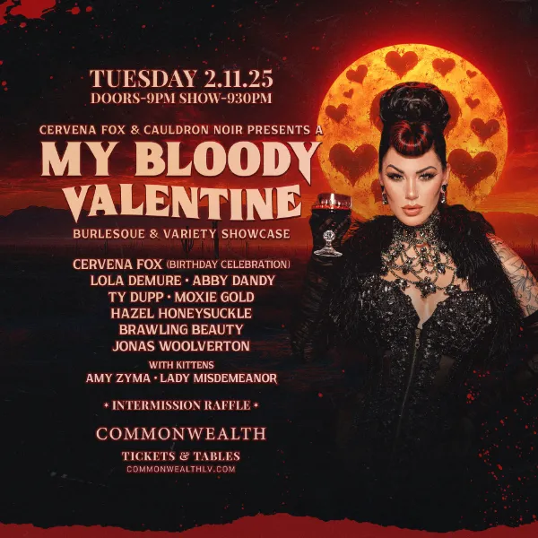 My Bloody Valentine Show and Party at Commonwealth Las Vegas