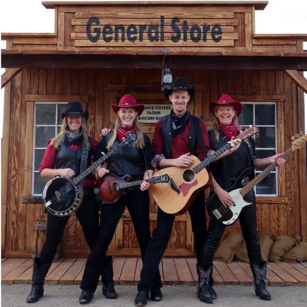 Mamas Wranglers in Train Costumes